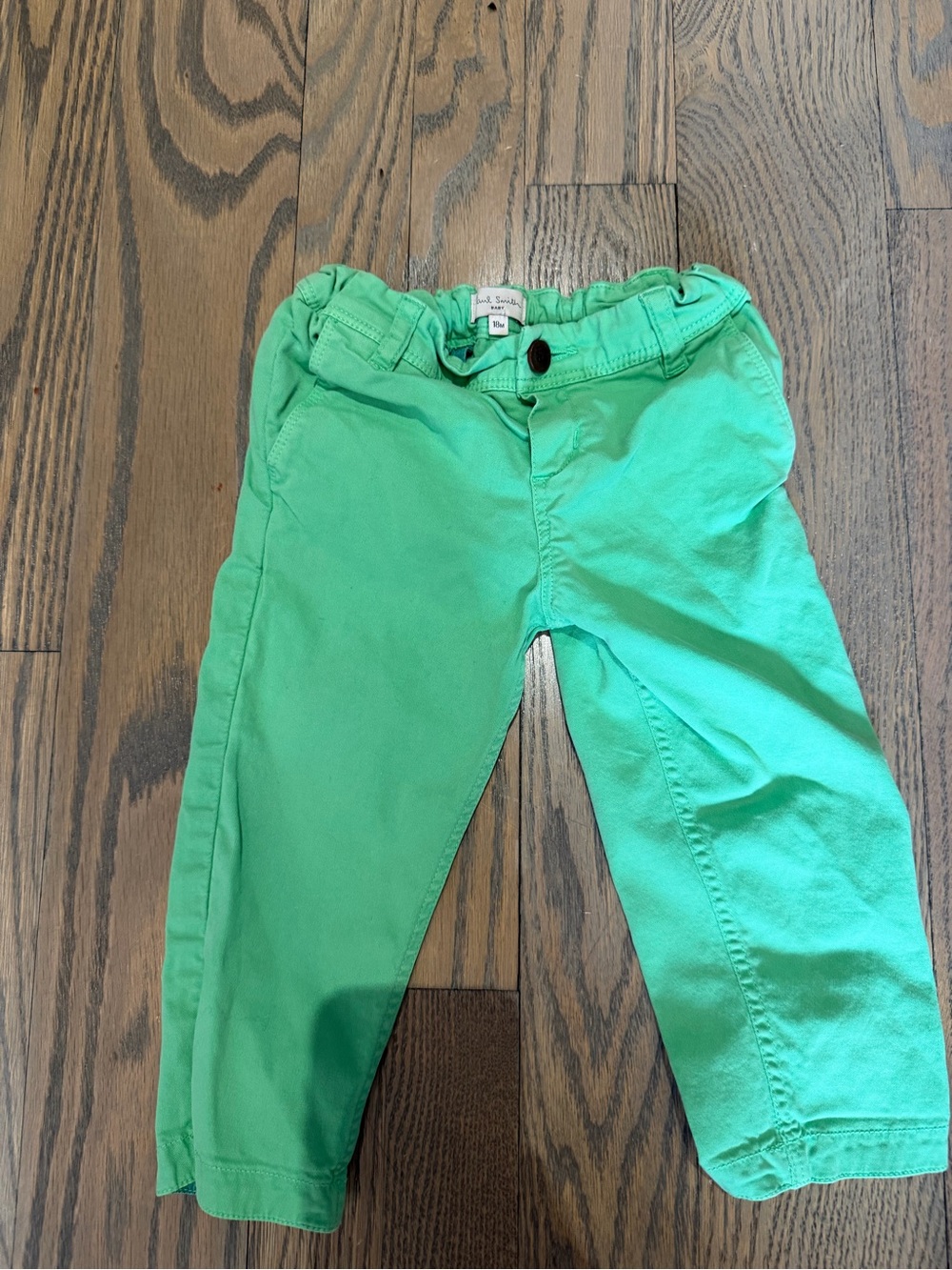 Paul Smith Kids Bright Green Chino Pants